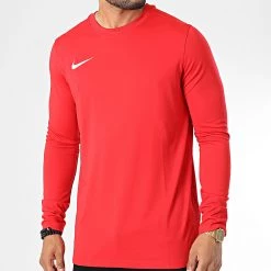 Meilleure affaire 👏 Tee 👕 Shirt Manches Longues Rouge de Nike 😍
