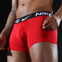 Grosses soldes ✨ Lot De 3 Boxers Dri-FIT Essential Micro KE1156 Bleu Blanc Rouge de Nike 😉 -Tenue De Sport Soldes nike 334941 0000KE1156 M14 20221019T111426 05