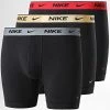 Meilleure vente 🔥 Lot De 3 Boxers KE1007 Noir de Nike ⭐