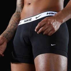 Sortie 🔥 Lot De 3 Boxers KE1008 Noir de Nike ⌛ -Tenue De Sport Soldes nike 337912 KE1008 5IN 20221019T111504 07