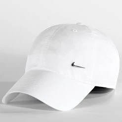 De gros 🥰 Casquette Swoosh Logo Blanc de Nike ⌛