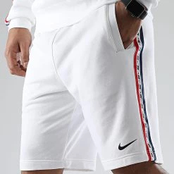 Les meilleures critiques de ⭐ Short Jogging A Bandes Blanc de Nike 💯