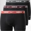 Tout neuf 🌟 Lot De 3 Boxers Every Cotton Stretch KE1008 Noir de Nike 🎉