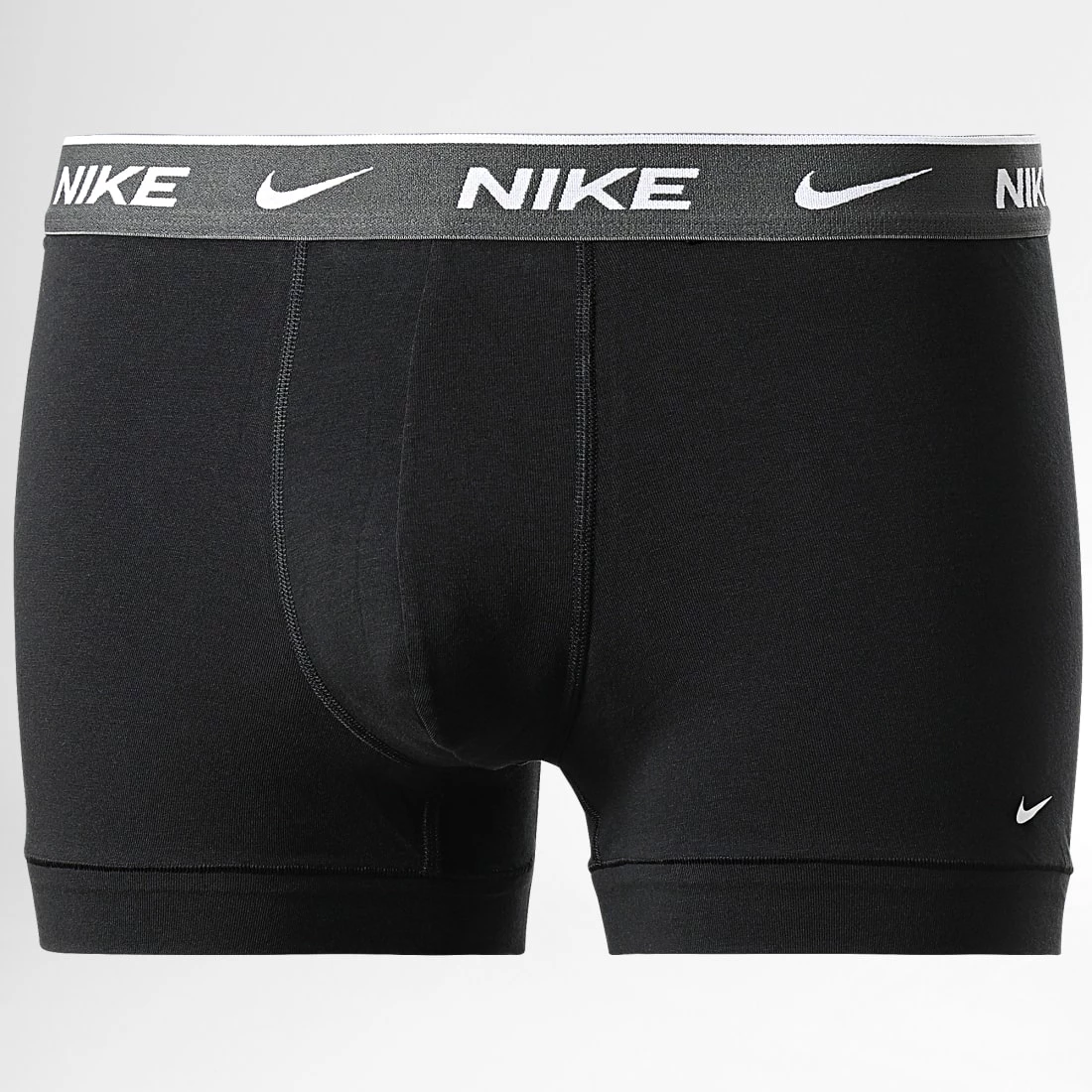 Tout neuf 🌟 Lot De 3 Boxers Every Cotton Stretch KE1008 Noir de Nike 🎉 3 Tout neuf 🌟 Lot De 3 Boxers Every Cotton Stretch KE1008 Noir de Nike 🎉 – Image 3