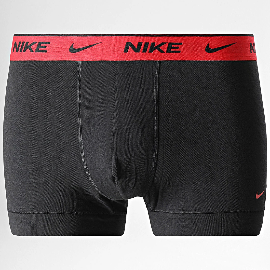 Promo 🔥 Lot De 3 Boxers Every Cotton Stretch KE1008 Noir Rouge de Nike 🔔 2 Promo 🔥 Lot De 3 Boxers Every Cotton Stretch KE1008 Noir Rouge de Nike 🔔 – Image 2