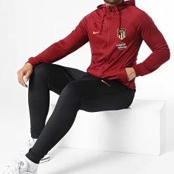 Coupon ✨ Ensemble De Survetement Atletico Madrid DN2888 Bordeaux Noir de Nike 😍