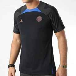 Budget 🔥 Tee 👕 Shirt PSG x Jordan DN1271 Noir de Nike 👍