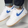 Meilleure affaire ❤️ Baskets Air Force 1 Low Retro DJ3911 White Royal Blue Gum Yellow de Nike ✔️