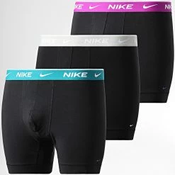 Budget 😍 Lot De 3 Boxers KE1007 Noir de Nike 🌟