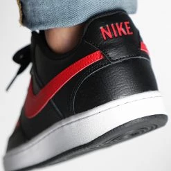 Offres 😀 Baskets Court Vision Low DV6488 Black University Red White de Nike 😉 -Tenue De Sport Soldes nike 349717 DV6488 001 20221130T145257 04