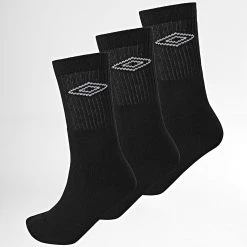 Page de garde 9 Acheter 🎉 Lot De 3 Paires De Chaussettes 527440 Noir de Umbro 🎁
