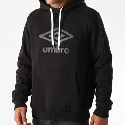 Meilleure vente ⌛ Sweat Capuche 806990 Noir de Umbro 🥰