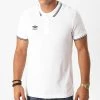 Promo 🎁 Polo Manches Courtes 806450-60 Blanc de Umbro ⭐