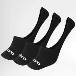 De gros 🥰 Lot De 3 Paires De Chaussettes Invisibles 706750 Noir de Umbro 👍