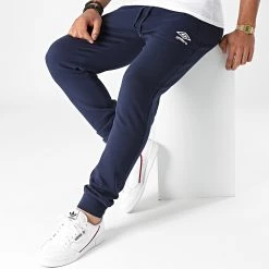 Meilleure affaire ✨ Pantalon Jogging 802080-60 Bleu Marine de Umbro 😀 -Tenue De Sport Soldes umbro 277504 802080 60 10 20210805T155640 03
