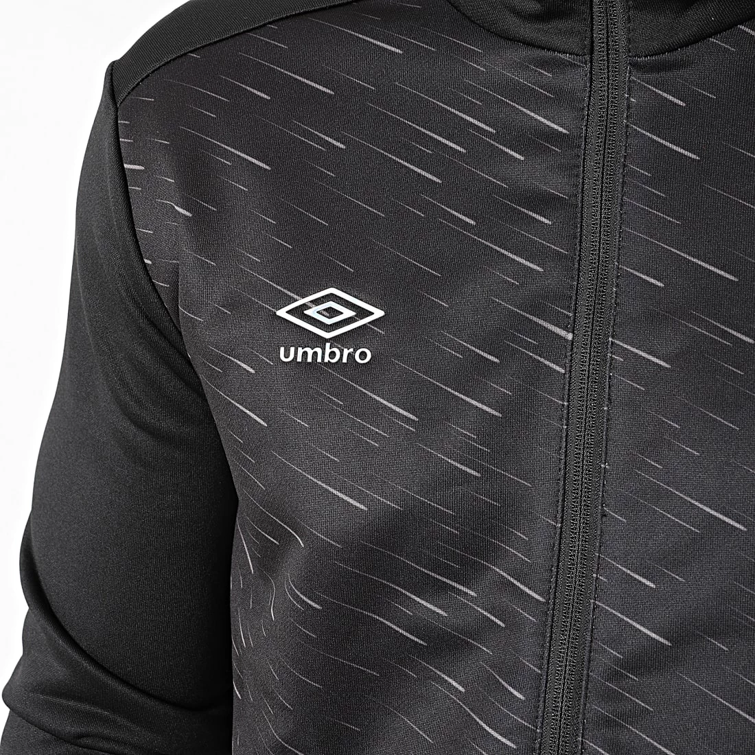 Grosses soldes ⌛ Veste Zippée 873240-60 Noir de Umbro 😉 2 Grosses soldes ⌛ Veste Zippée 873240-60 Noir de Umbro 😉 – Image 2