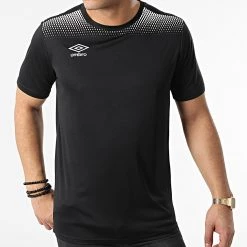 Coupon ❤️ Tee 👚 Shirt Print Jersey Noir de Umbro 😉 -Tenue De Sport Soldes umbro 297802 647670 60 81 20220117T124354 03