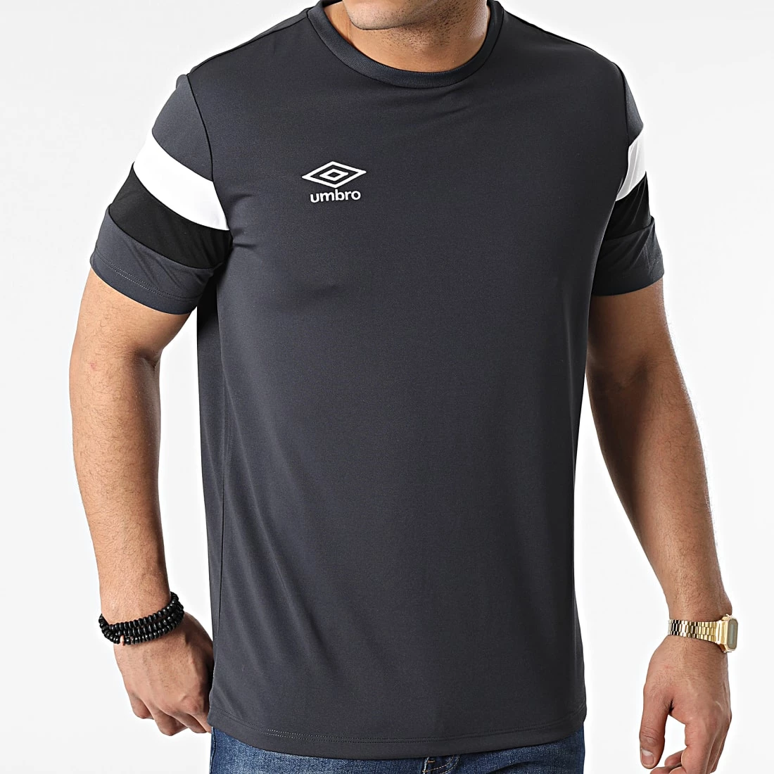 Grosses soldes 😀 Tee 👚 Shirt Bora Jersey Gris Anthracite de Umbro ✨ 3 Grosses soldes 😀 Tee 👚 Shirt Bora Jersey Gris Anthracite de Umbro ✨ – Image 3