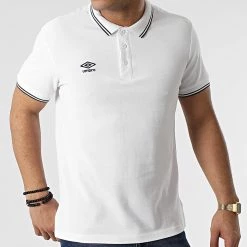 Tout neuf ✔️ Polo Manches Courtes 802210 Blanc de Umbro 😍 -Tenue De Sport Soldes umbro 297814 802210 60 3 20220117T120623 03