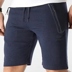 Tout neuf 🔥 Short Jogging 869100-60 Bleu Marine de Umbro 🌟