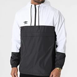 Meilleure affaire 💯 Coupe-Vent 891480-60 Noir Blanc de Umbro ✨
