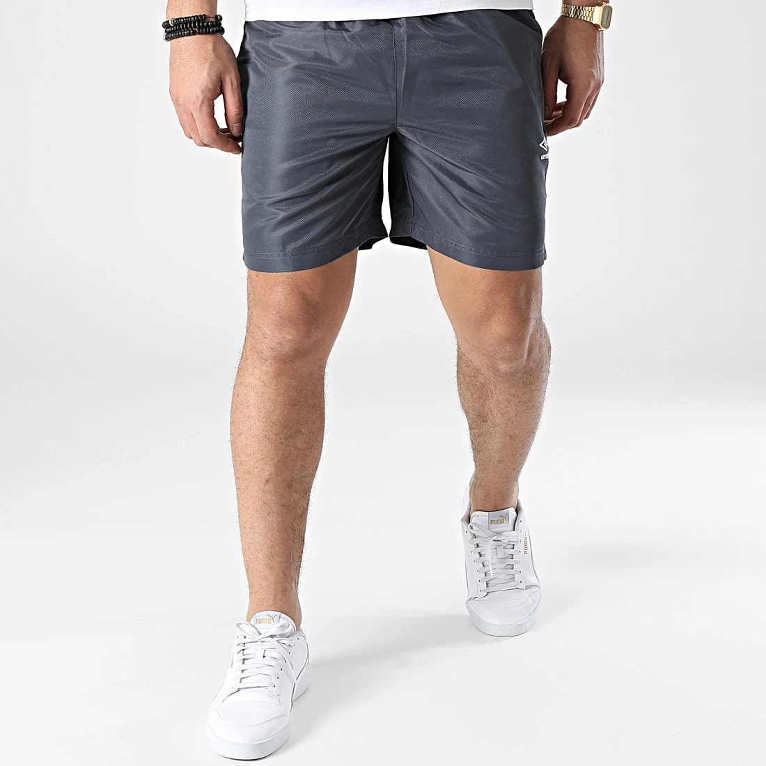 Budget 🎁 Short Jogging 484500-60 Gris Anthracite de Umbro 👍 3 Budget 🎁 Short Jogging 484500-60 Gris Anthracite de Umbro 👍 – Image 3