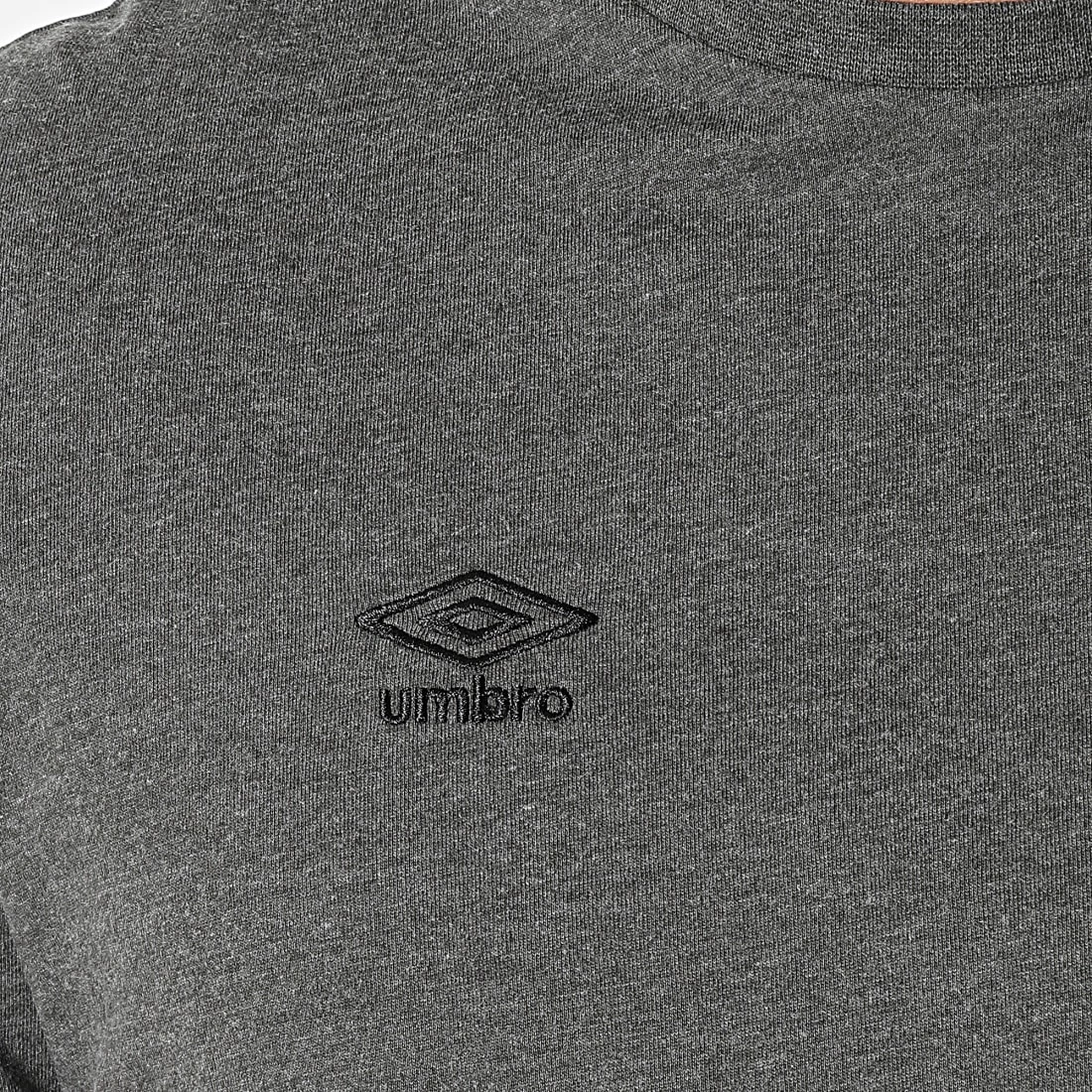 Tout neuf 😉 Tee 👕 Shirt Net Gris Anthracite Chiné de Umbro ✔️ 2 Tout neuf 😉 Tee 👕 Shirt Net Gris Anthracite Chiné de Umbro ✔️ – Image 2