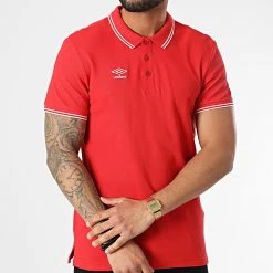 Top 10 👍 Polo A Manches Courtes Bas Net 806450 Rouge de Umbro 🎉 -Tenue De Sport Soldes umbro 307076 806450 60 4 20220303T162222 03