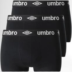 Page de garde 7 Budget 🎁 Lot De 3 Boxers Classic Noir de Umbro 🌟