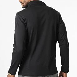 Bon marché ⭐ Veste Zippée A Bandes Unlined 647770-60 Noir de Umbro ✔️ -Tenue De Sport Soldes umbro 330910 647770 60 81 20220811T154940 04