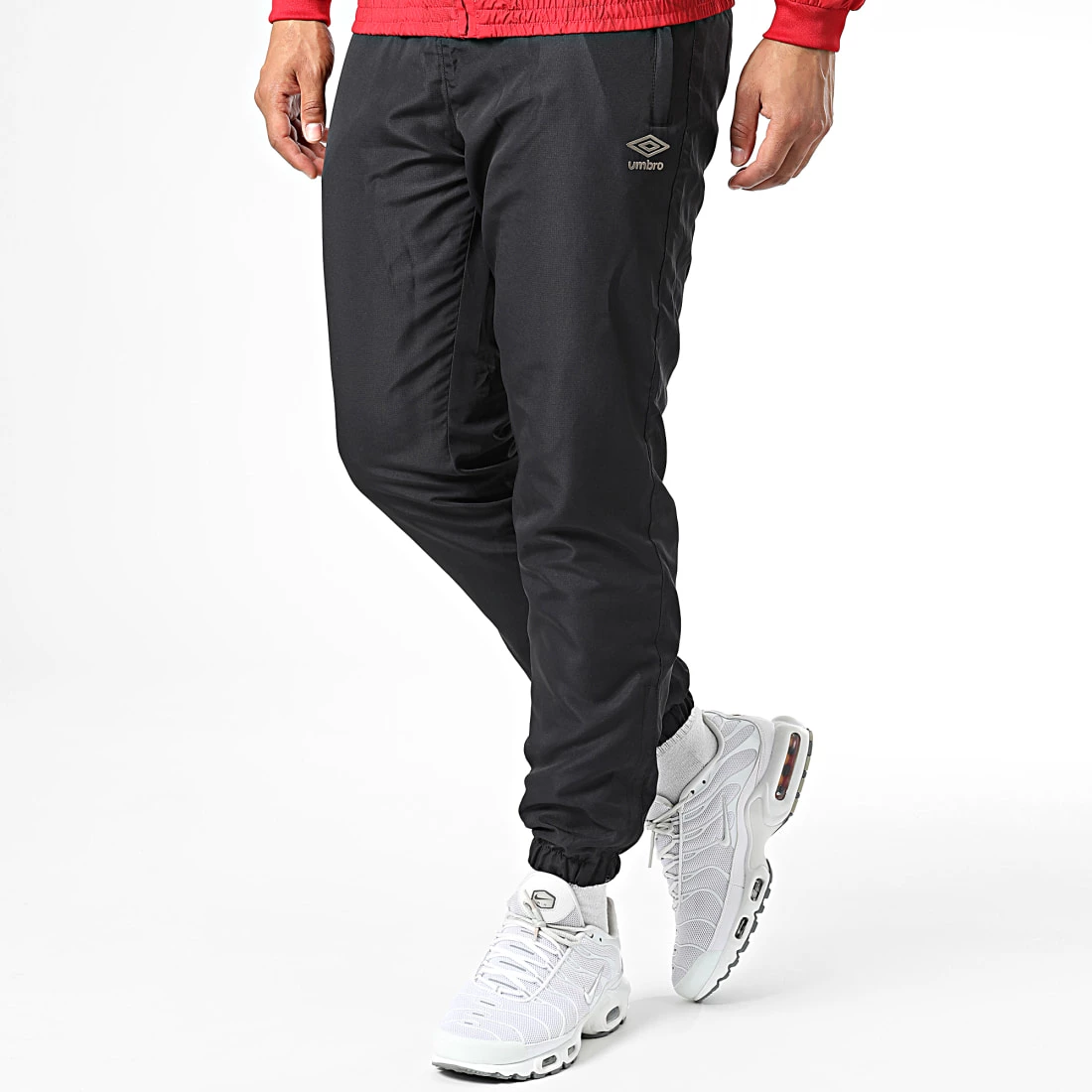 Nouveau 😍 Ensemble Veste Zippée Et Pantalon Jogging 908340-60 Rouge de Umbro 😀 4 Nouveau 😍 Ensemble Veste Zippée Et Pantalon Jogging 908340-60 Rouge de Umbro 😀 – Image 4