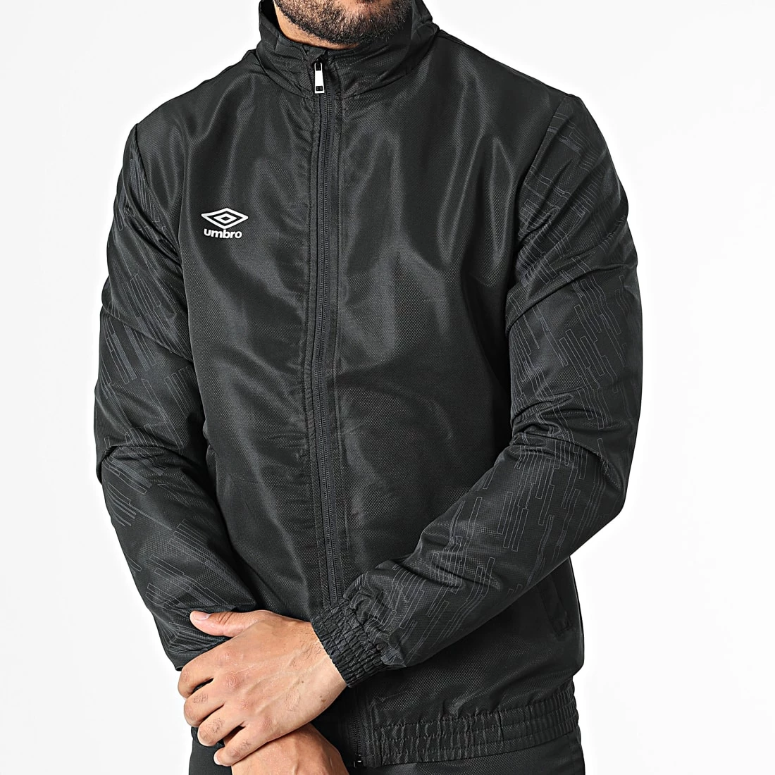 Le moins cher 😍 Ensemble Veste Zippée Et Pantalon Jogging 893391-60 Noir de Umbro 😀 3 Le moins cher 😍 Ensemble Veste Zippée Et Pantalon Jogging 893391-60 Noir de Umbro 😀 – Image 3