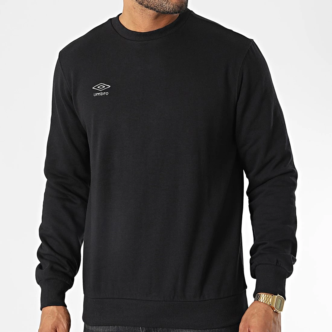 Acheter 🎁 Sweat Crewneck 909000-60 Noir de Umbro 👏 3 Acheter 🎁 Sweat Crewneck 909000-60 Noir de Umbro 👏 – Image 3