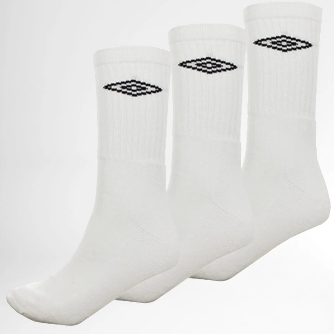 Meilleur prix 🔔 Lot de 3 Paires de Chaussettes De Sport 527440 Blanc de Umbro 👏 1 Meilleur prix 🔔 Lot de 3 Paires de Chaussettes De Sport 527440 Blanc de Umbro 👏