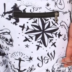 Top 10 🥰 Pantalon Jogging Reversible Marin Blanc de Y et W 🔥 -Tenue De Sport Soldes y et w 109182 bas marin white 20180828T153934 05