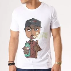 Tout neuf 🔔 Tee 👚 Shirt Guizmo Perso Blanc de Y et W ⌛