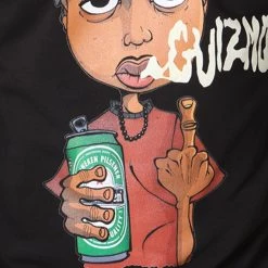 Acheter ✨ Sweat Crewneck Guizmo Perso Noir de Y et W ✨ -Tenue De Sport Soldes y et w 13406 guizmo swcr perso noi 20180712T081406 033