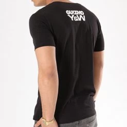 Meilleure affaire 👏 Tee 👕 Shirt Guizmo Script Noir de Y et W 🔥 -Tenue De Sport Soldes y et w 15487 guizmo ts script noi 20180712T082201 055