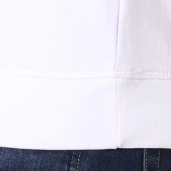 Remise 💯 Sweat Crewneck Guizmo Script Blanc de Y et W ✨ -Tenue De Sport Soldes y et w 15490 guizmo swcr script blc 20180712T082201 044