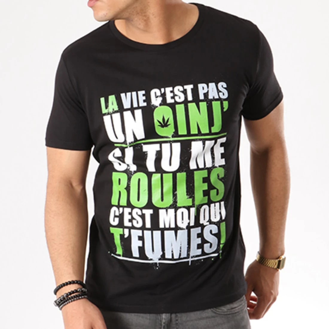 Vente flash ⭐ Tee 👕 Shirt Guizmo Oinj Noir Vert de Y et W ✔️ 1 Vente flash ⭐ Tee 👕 Shirt Guizmo Oinj Noir Vert de Y et W ✔️
