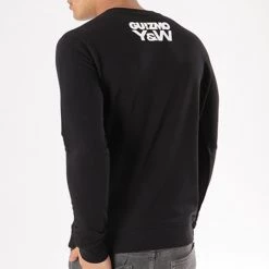 Meilleur prix 🧨 Sweat Crewneck Guizmo Oinj Noir Vert de Y et W 😍 -Tenue De Sport Soldes y et w 16468 guizmo swcr oinj noiver 20180712T082603 055