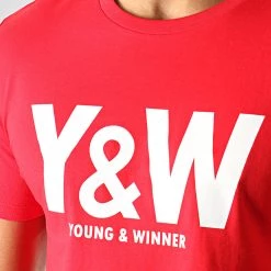 Grosses soldes 🧨 Tee 👚 Shirt Logo Rouge Blanc de Y et W 🔥 7 Grosses soldes 🧨 Tee 👚 Shirt Logo Rouge Blanc de Y et W 🔥 -Tenue De Sport Soldes y et w 193672 YW TS LOGO ROU 20190814T100609 03