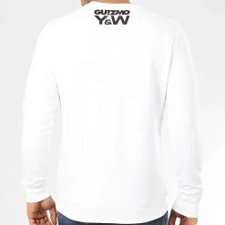 Vente flash 🔥 Sweat Crewneck Character Blanc Rouge de Y et W 😍 -Tenue De Sport Soldes y et w 207236 GUIZMO SWCR CHARACTER BLCROU 20200113T140235 04