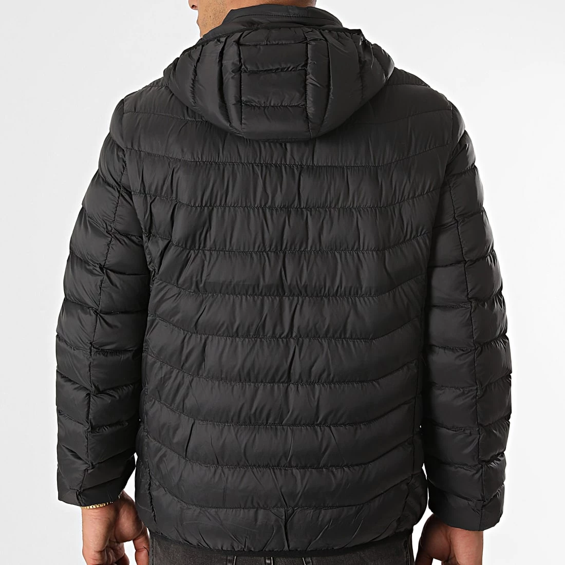 Meilleure vente 🛒 Doudoune Capuche Chauffante Noir de Y et W 👍 4 Meilleure vente 🛒 Doudoune Capuche Chauffante Noir de Y et W 👍 – Image 4