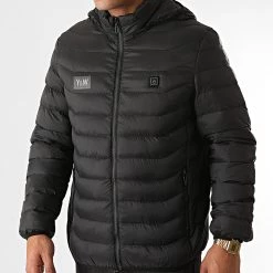 Meilleure vente 🛒 Doudoune Capuche Chauffante Noir de Y et W 👍