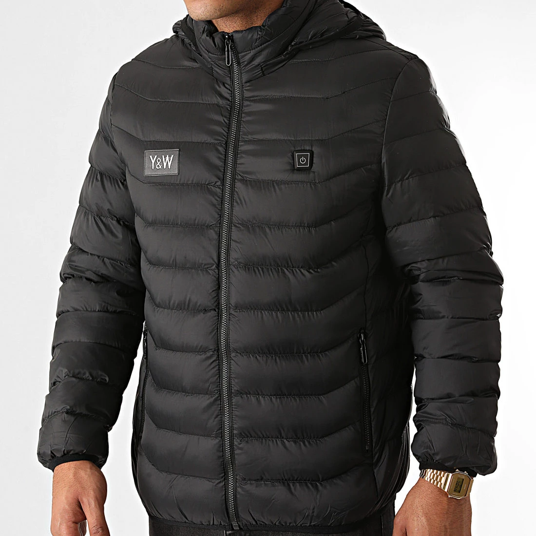 Meilleure vente 🛒 Doudoune Capuche Chauffante Noir de Y et W 👍 1 Meilleure vente 🛒 Doudoune Capuche Chauffante Noir de Y et W 👍