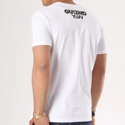 Le moins cher 🔥 Tee 👚 Shirt Guizmo Espérance Blanc de Y et W 🎁 -Tenue De Sport Soldes y et w 23891 guizmo ts esperance blc 20180820T065202 055