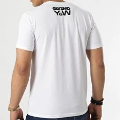 Sortie ⭐ Tee 👕 Shirt Y et W Mick Blanc 🎉 -Tenue De Sport Soldes y et w 26361 YW TS MICK BLC 20220415T095240 04