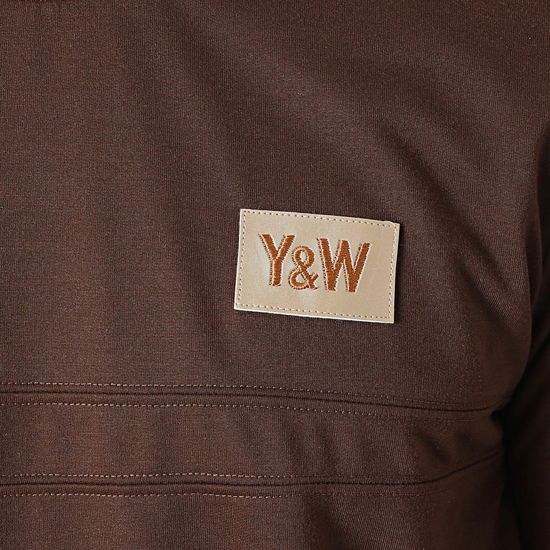 Sortie 🎁 Sweat Crewneck Réversible Marron Beige de Y et W 🔔 3 Sortie 🎁 Sweat Crewneck Réversible Marron Beige de Y et W 🔔 – Image 3