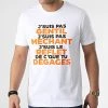 Meilleure affaire 👏 Tee 👚 Shirt Gentil Méchant Blanc Orange de Y et W 👏